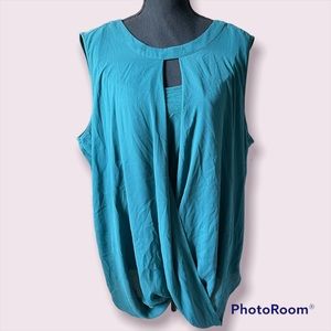 Blue Green 41 Hawthorne Blouse